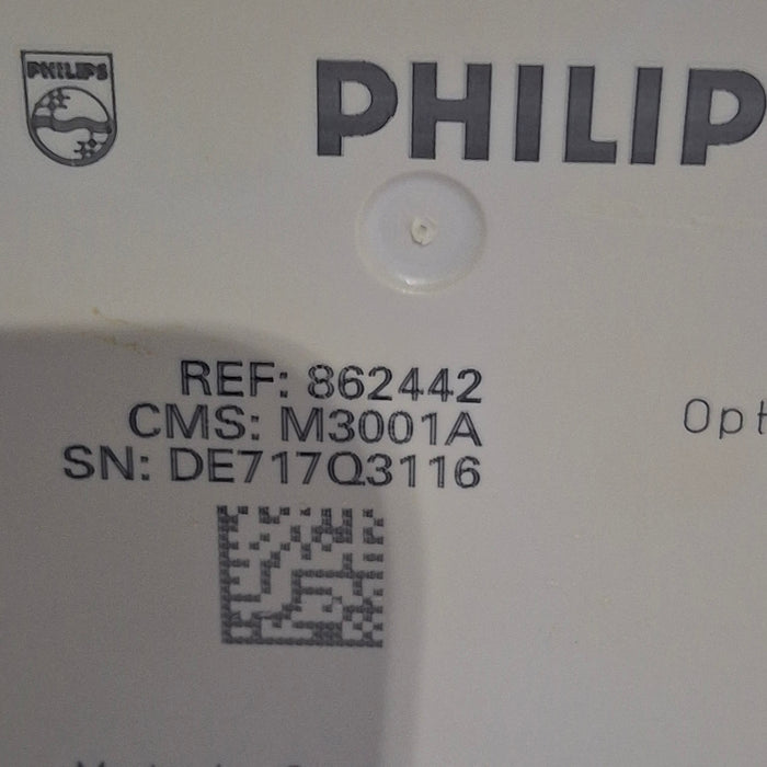 Philips M3001A-A01C06 Fast SpO2, NIBP, ECG, Temp, IBP MMS Module