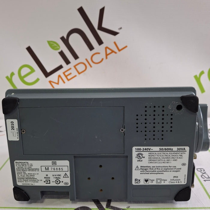Smiths Medical Medfusion 3500 Version 3 Syringe Infusion Pump