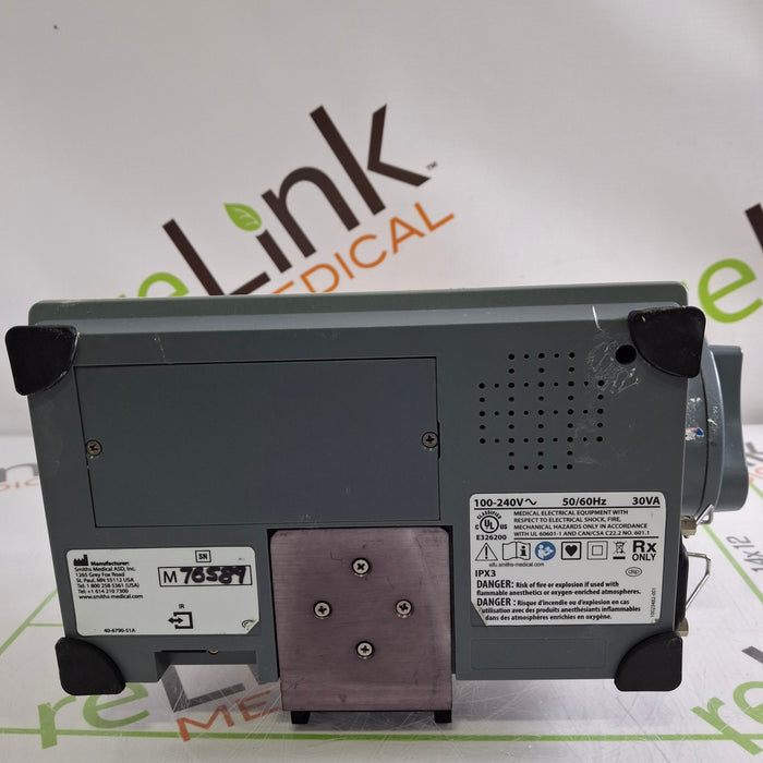 Smiths Medical Medfusion 3500 Version 3 Syringe Infusion Pump