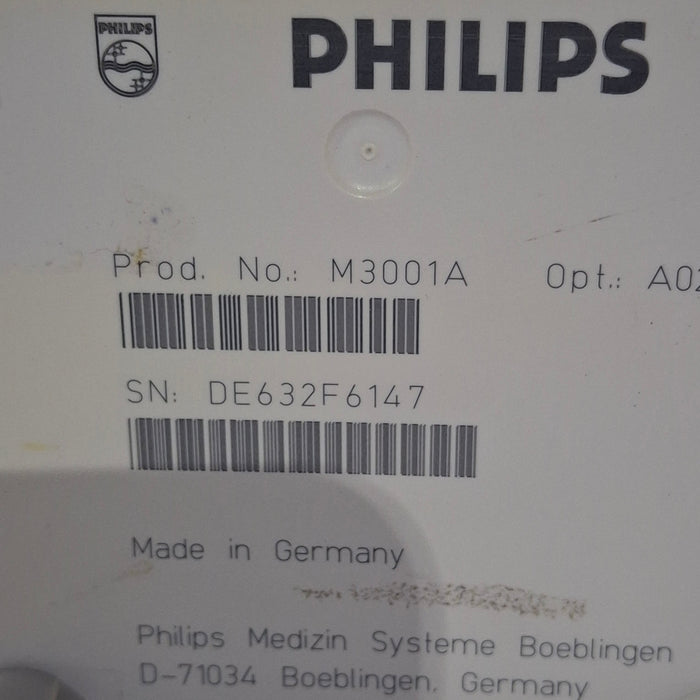 Philips M3001A-A02C06 OxiMax SpO2, NIBP, ECG, Temp, IBP MMS Module
