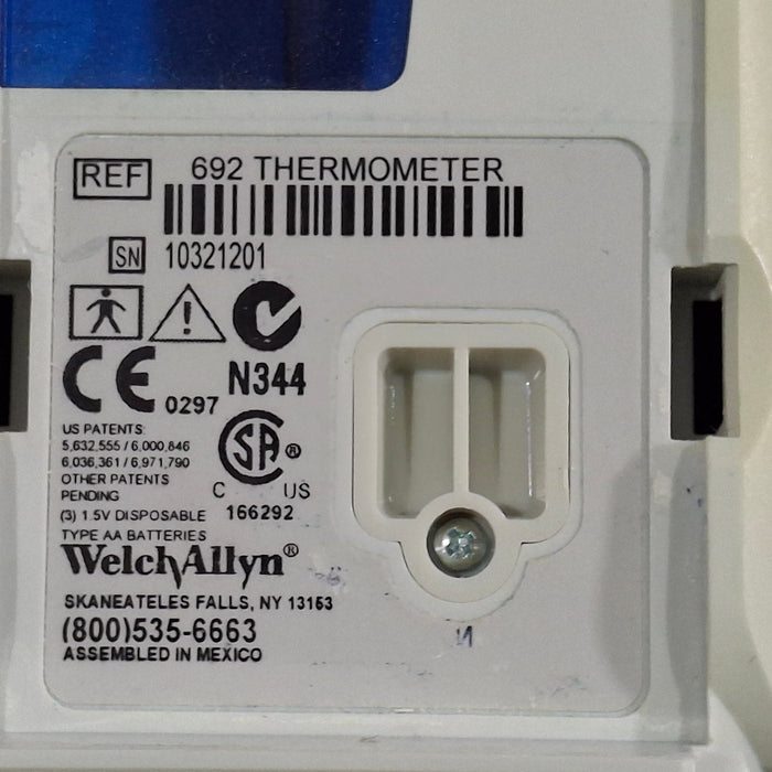 Welch Allyn SureTemp Plus 692 Thermometer