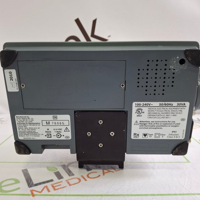 Smiths Medical Medfusion 3500 Version 6 Syringe Infusion Pump