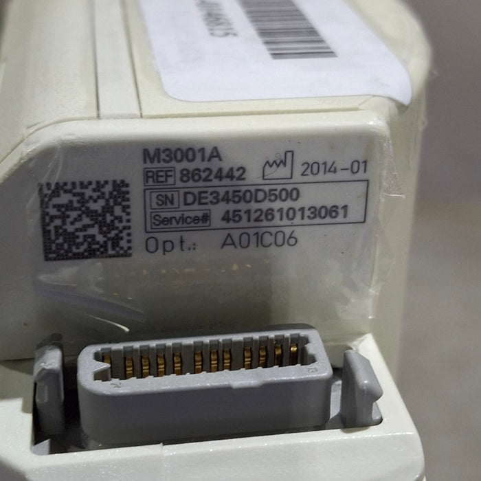 Philips M3001A-A01C06 Fast SpO2, NIBP, ECG, Temp, IBP MMS Module