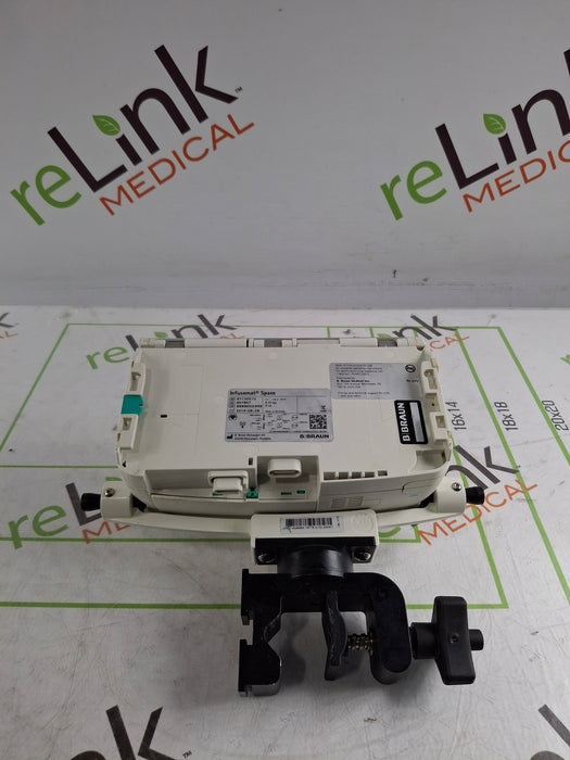 B. Braun Infusomat Space w/Pole Clamp Infusion Pump