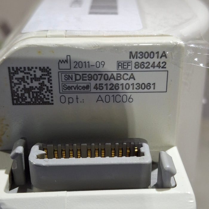 Philips M3001A-A01C06 Fast SpO2, NIBP, ECG, Temp, IBP MMS Module