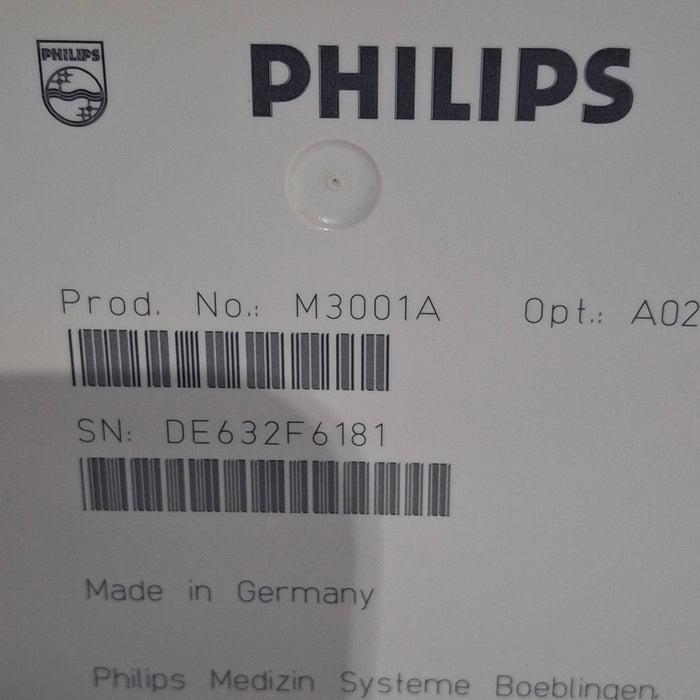 Philips M3001A-A02C06 OxiMax SpO2, NIBP, ECG, Temp, IBP MMS Module