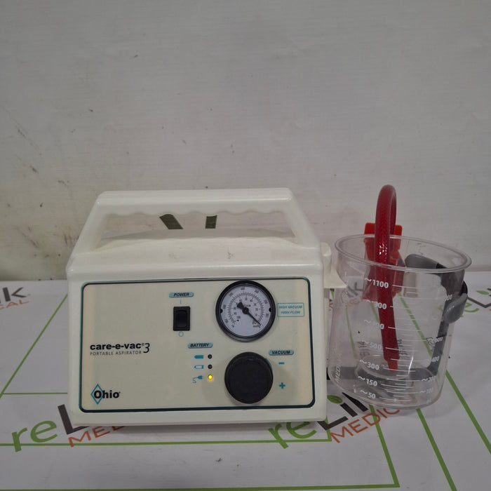 Ohio Medical Corporation Care-E-Vac 3 Portable Suction System