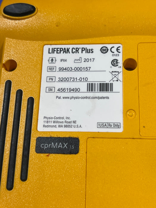 Medtronic LifePak CR Plus Defibrillator