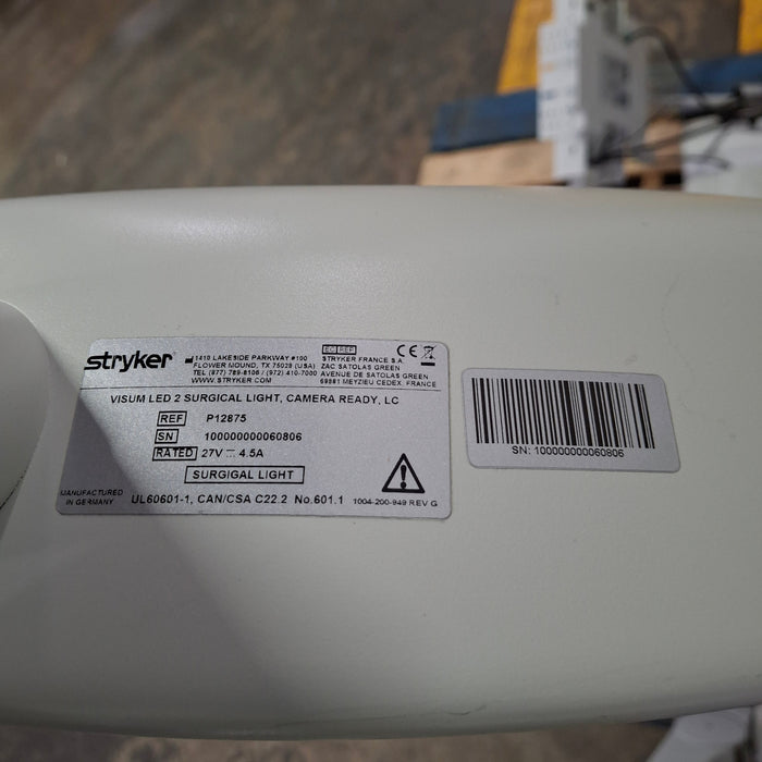 Stryker Visum II LED Surgical Light