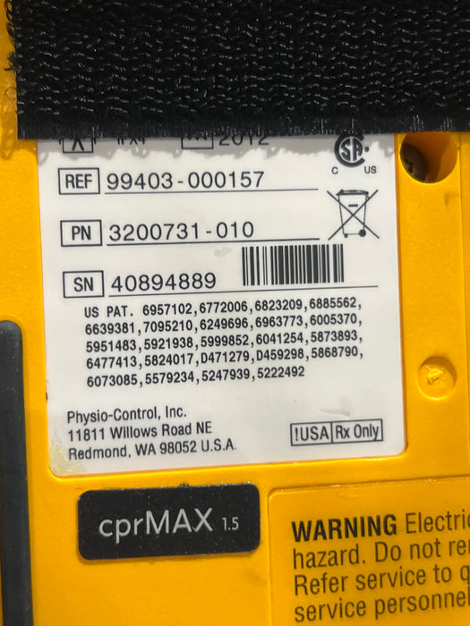 Medtronic LifePak CR Plus Defibrillator