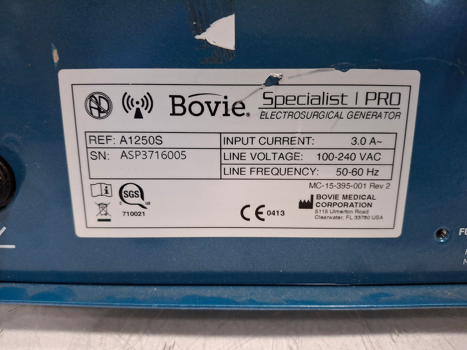 Bovie Specialist Pro Electrosurgical Unit