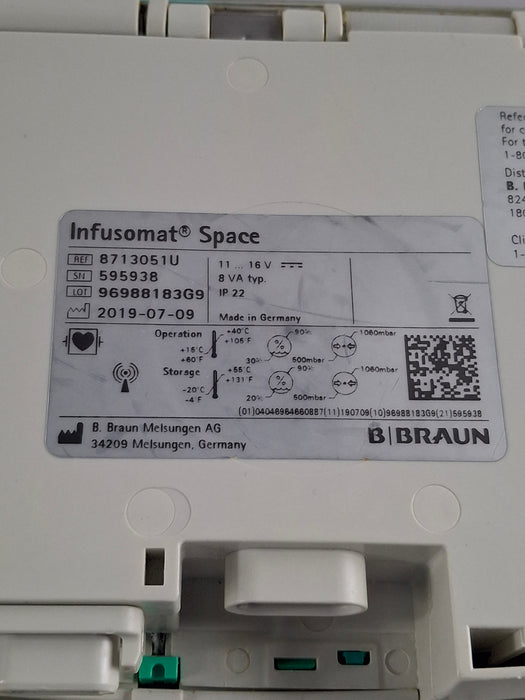 B. Braun Infusomat Space Infusion Pump