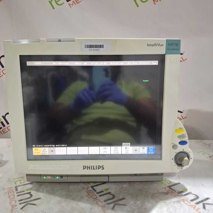 Philips IntelliVue MP70 - Anesthesia Patient Monitor