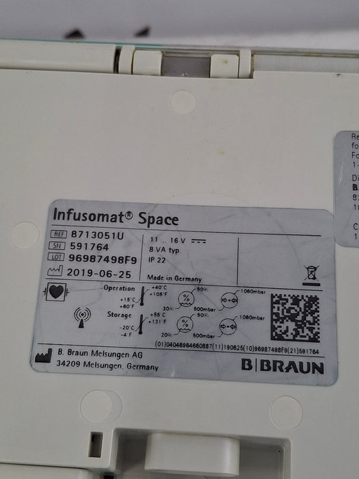 B. Braun Infusomat Space Infusion Pump