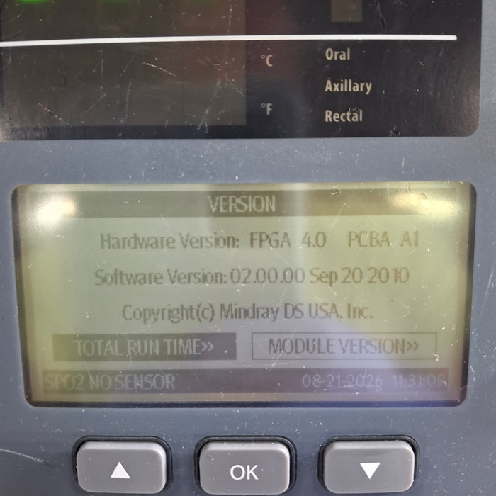Mindray Datascope Accutorr V Vital Signs Monitor