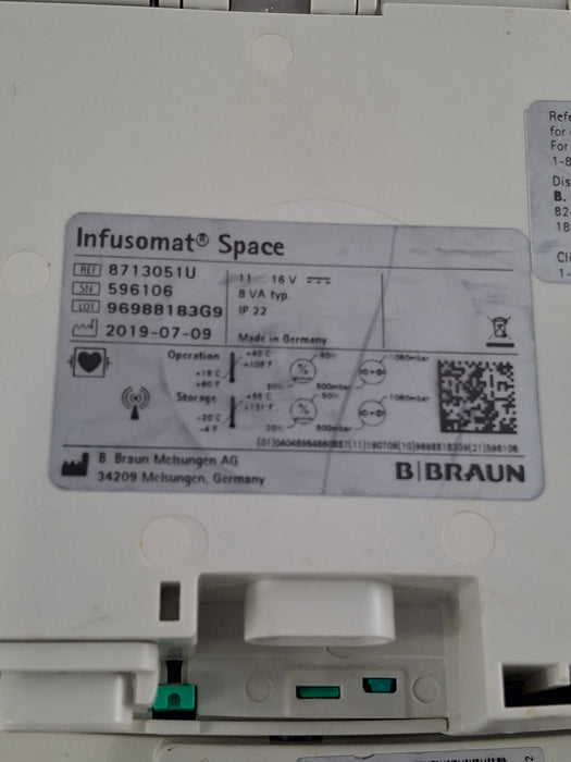 B. Braun Infusomat Space Infusion Pump
