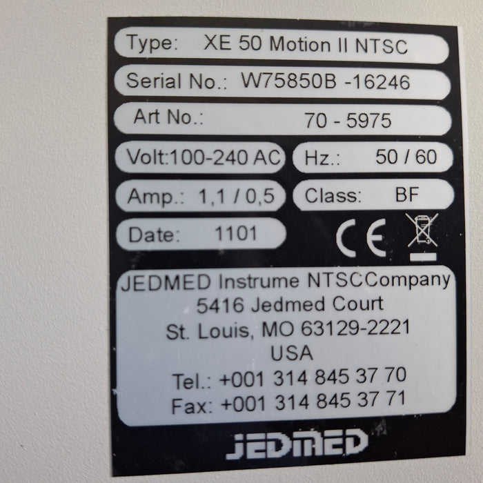 JedMed XE 50 Motion II Camera System