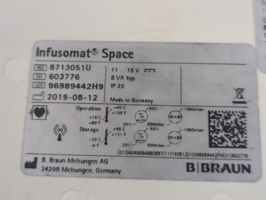 B. Braun Infusomat Space Infusion Pump