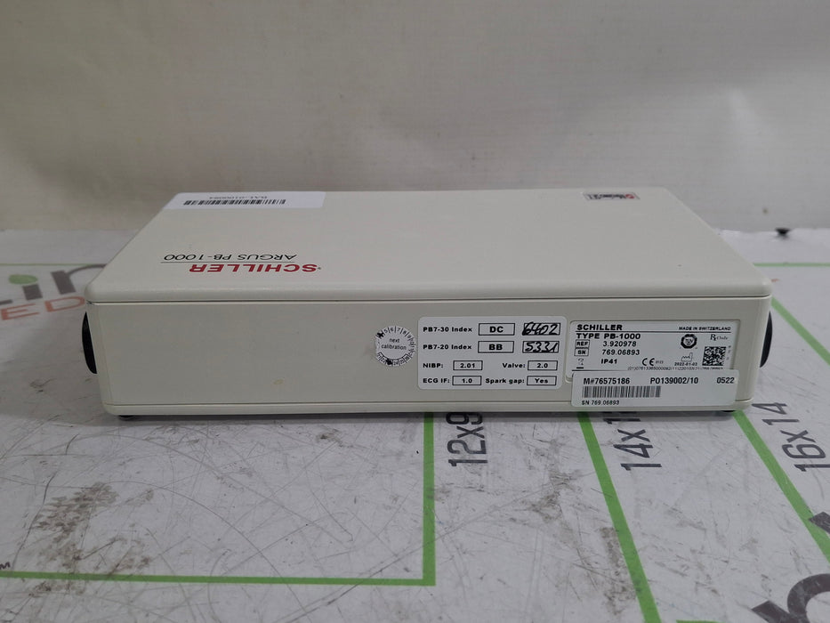 Schiller America PB-1000 Patient Monitor