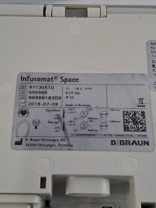 B. Braun Infusomat Space Infusion Pump