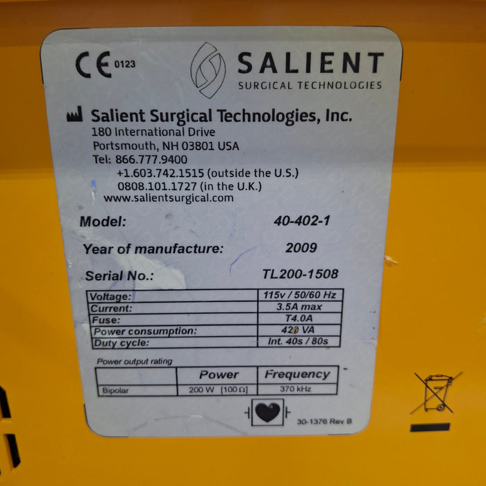 TissueLink Medical, Inc. Aquamantys Surgical System