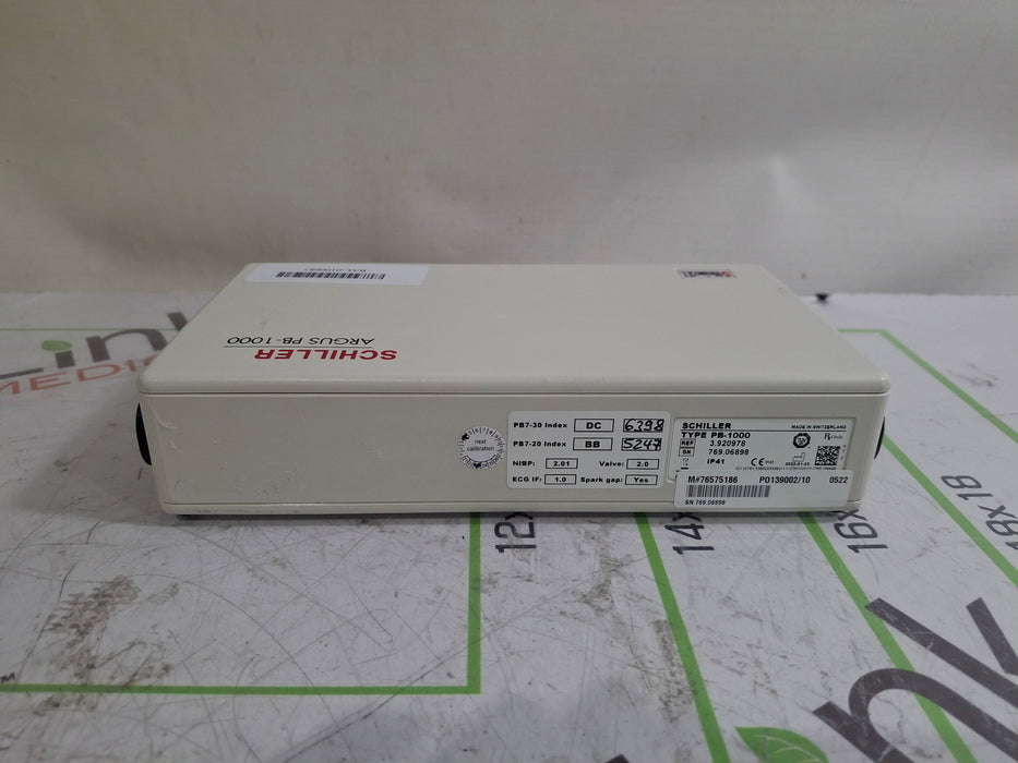 Schiller America PB-1000 Patient Monitor