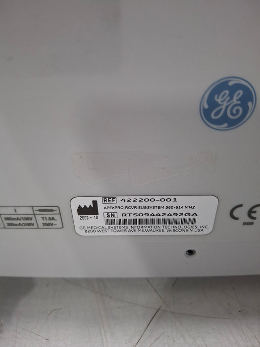 GE Healthcare 422200-001 560-614mhz Apex Pro Receiver Subsystem