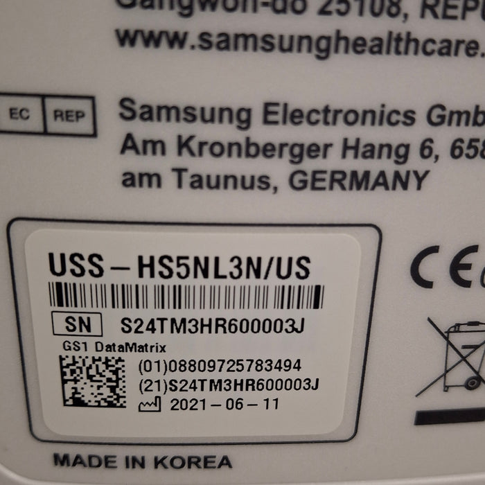 Samsung HS50 Ultrasound System