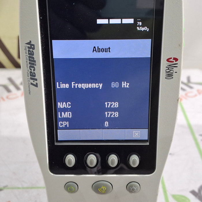 Masimo Radical 7 Pulse Oximeter w/ Base