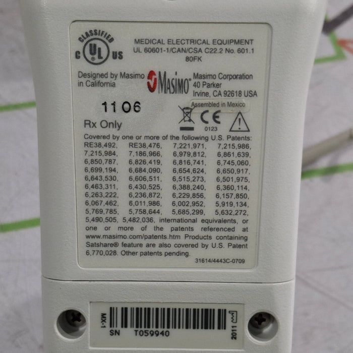 Masimo Radical 7 Pulse Oximeter w/ Base