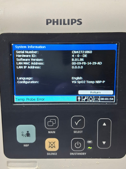 Philips SureSigns VSi Vital Signs Monitor