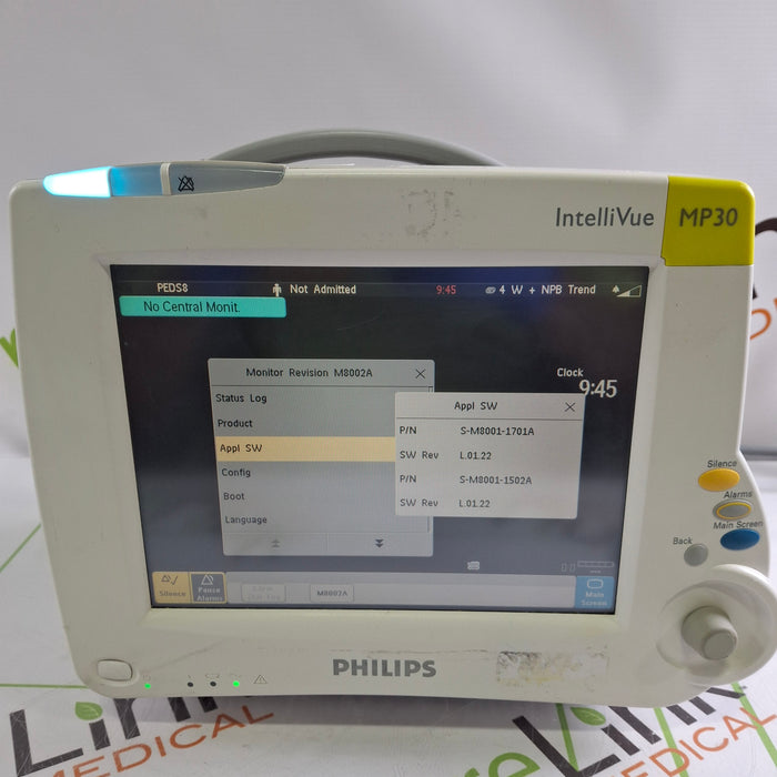 Philips IntelliVue MP30 Patient Monitor