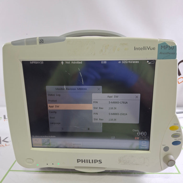 Philips IntelliVue MP50 - Anesthesia Patient Monitor