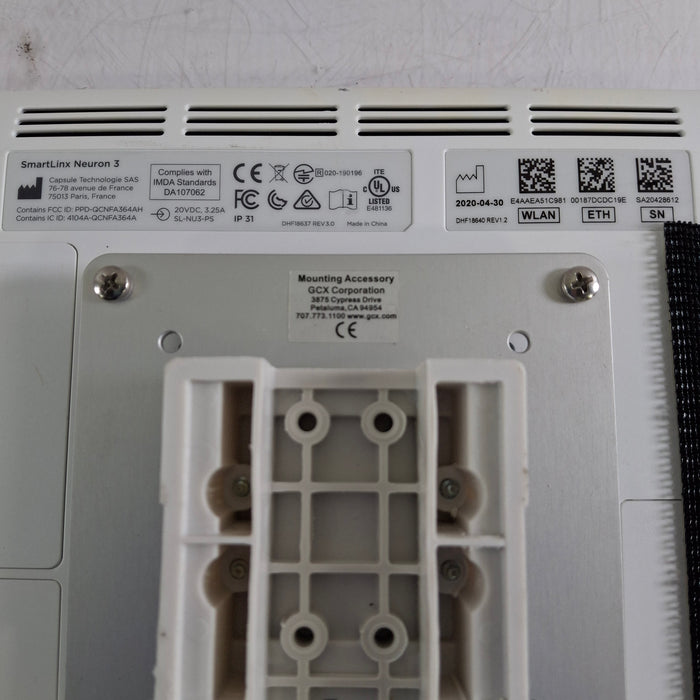 Smartlinx Inc Capsule Technologies Neuron 3 Monitor