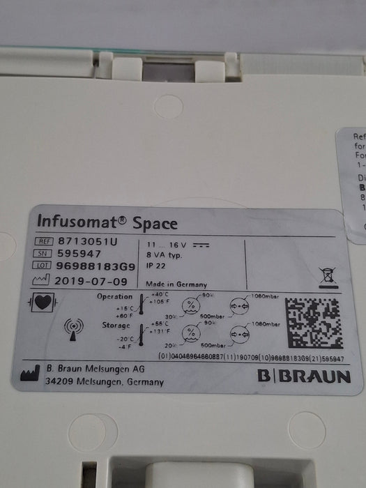 B. Braun Infusomat Space Infusion Pump