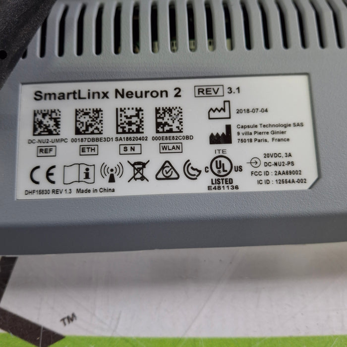 Smartlinx Inc Capsule Technologies Neuron 2 Monitor
