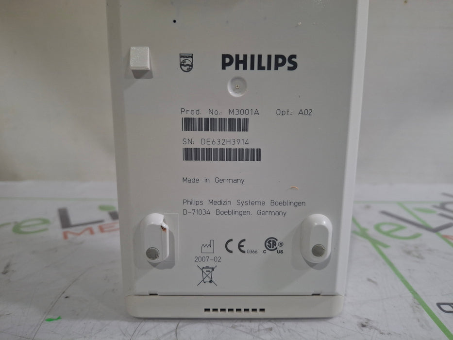 Philips M3001A-A02 OxiMax SpO2, NIBP, ECG MMS Module