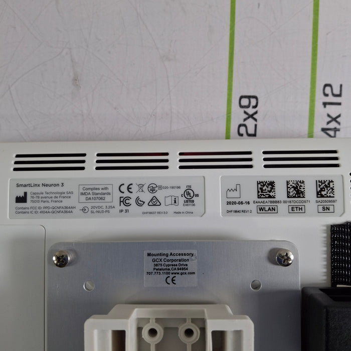 Smartlinx Inc Capsule Technologies Neuron 3 Monitor