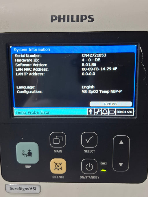 Philips Philips SureSigns VSi Vital Signs Monitor Patient Monitors reLink Online