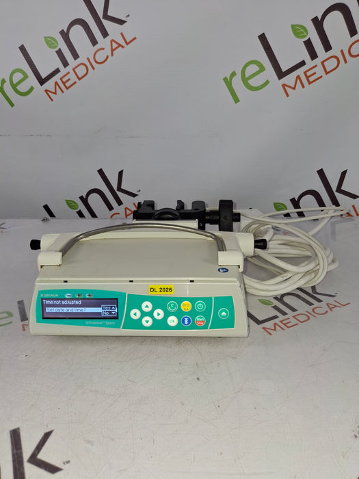 B. Braun Infusomat Space w/Pole Clamp Infusion Pump