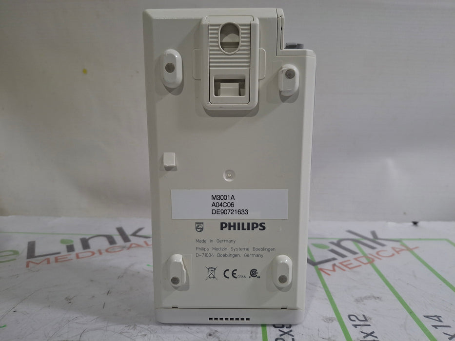 Philips M3001A-A01C06 Fast SpO2, NIBP, ECG, Temp, IBP MMS Module