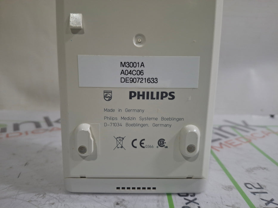 Philips M3001A-A01C06 Fast SpO2, NIBP, ECG, Temp, IBP MMS Module