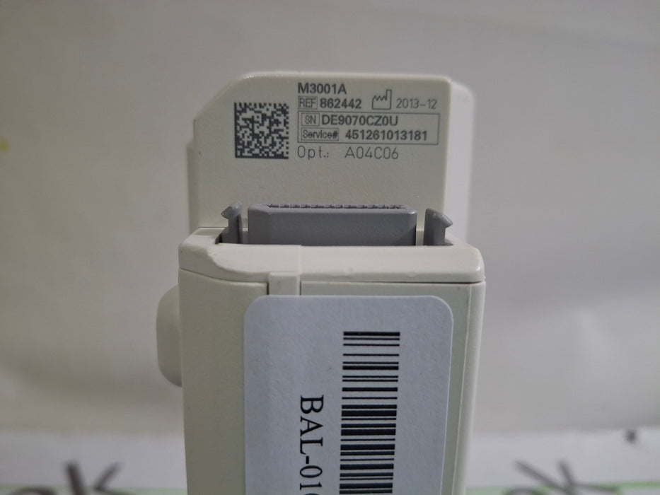 Philips M3001A-A04C06 OxiMax SpO2, NIBP, ECG, Temp, IBP MMS Module