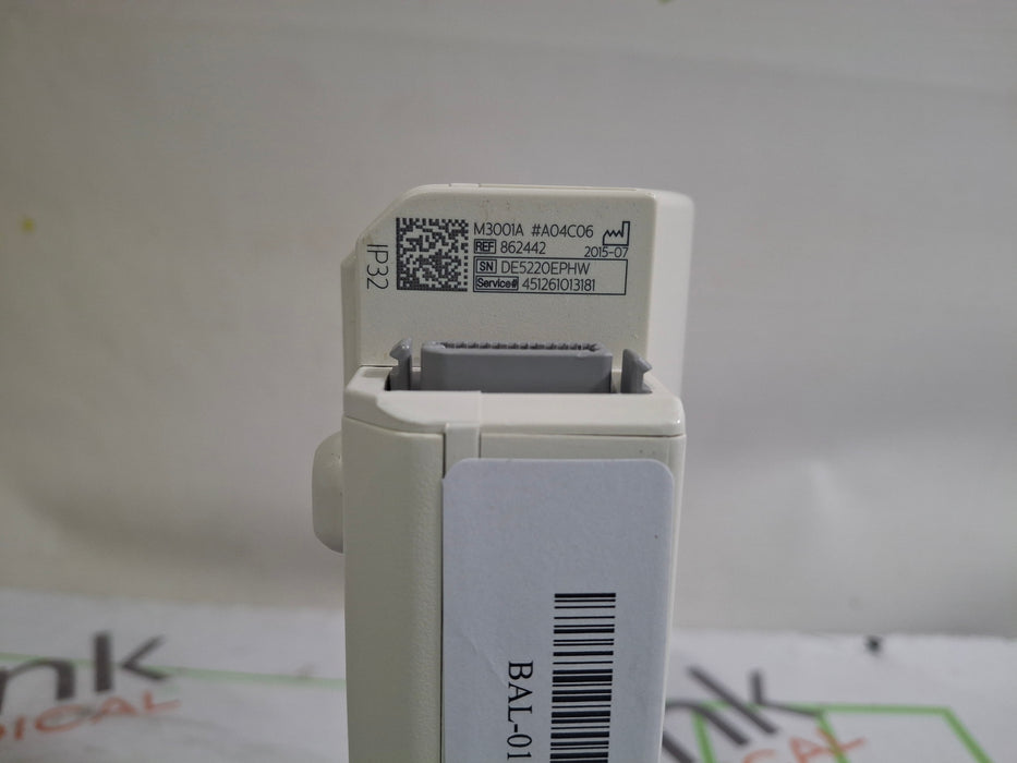 Philips M3001A-A04C06 OxiMax SpO2, NIBP, ECG, Temp, IBP MMS Module