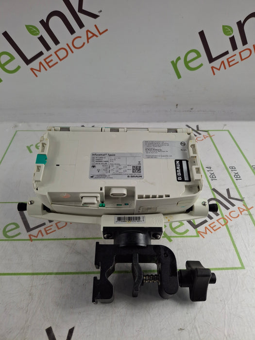 B. Braun Infusomat Space w/Pole Clamp Infusion Pump