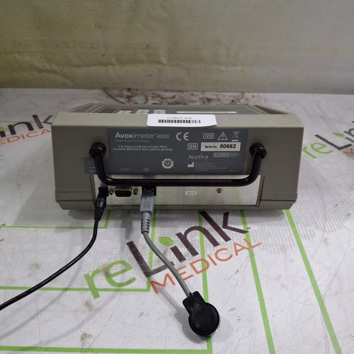 A-Vox Systems, Inc. Avoximeter 4000 Rapid, Accurate CO-Oximetry Assessment