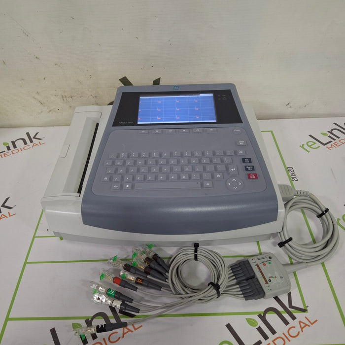 GE Healthcare MAC 1600 ECG