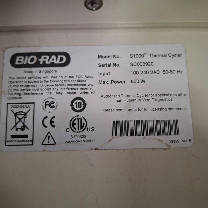 Bio-Rad S1000 Thermal Cycler