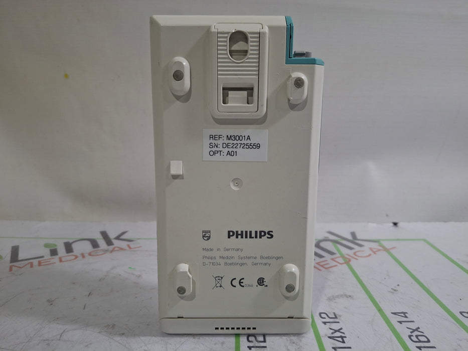 Philips M3001A-A01 Fast SpO2, NIBP, ECG MMS Module