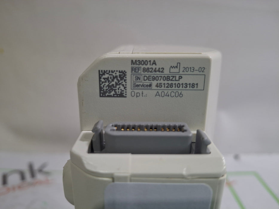 Philips M3001A-A01C06 Fast SpO2, NIBP, ECG, Temp, IBP MMS Module